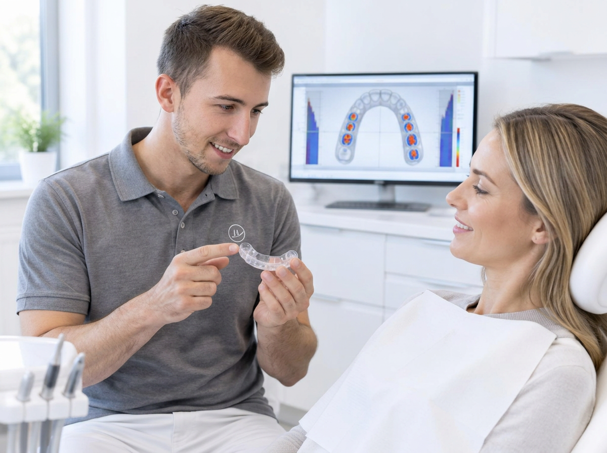 CMD-Schiene & T-Scan Bissanalyse